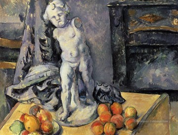 Nature morte avec Plaster Cupid 2 Paul Cézanne Peinture à l'huile